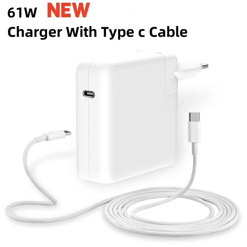 Leistungsstarkes MacBook Ladegerät mit USB-C Netzteil