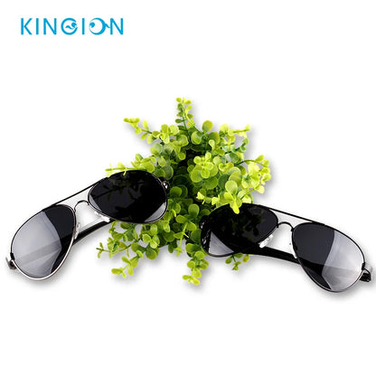 Piloten Sonnenbrille Herren Polarisiert TAC Gläser UV Schutz Outdoor Fahren Angeln