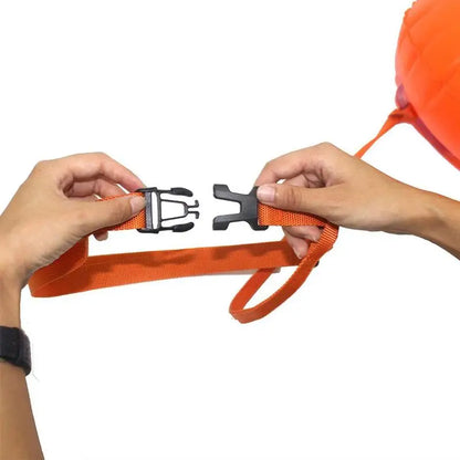 PVC aufblasbare Schwimmen Boje Sicherheit Boje Tow Float Wasserdichte Airbag Mit Taille Gürtel Für rafting Outdoor Schwimmen Sicherheit Suppli