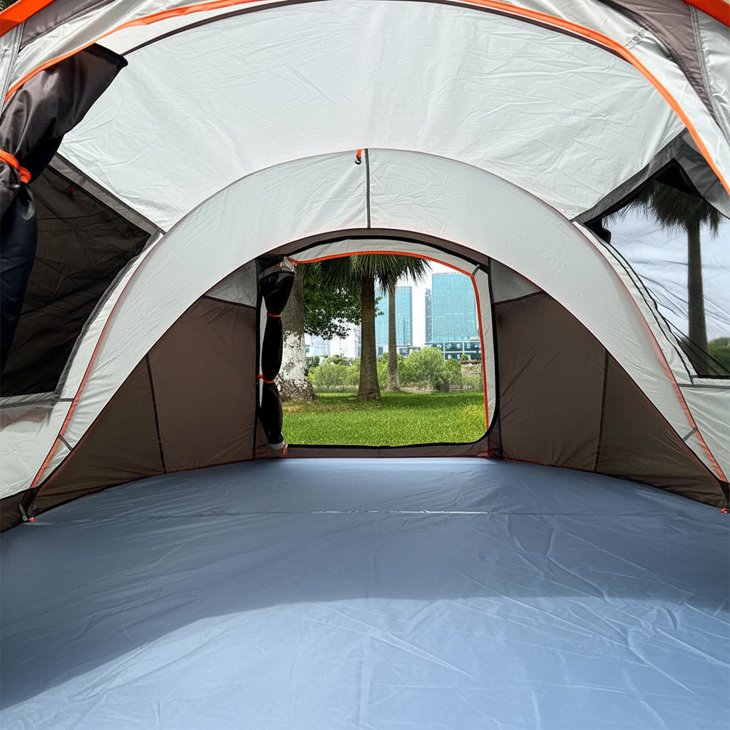 Pop Up Familienzelt 5-8 Personen Campingzelt Wurfzelt wasserdicht Outdoor
