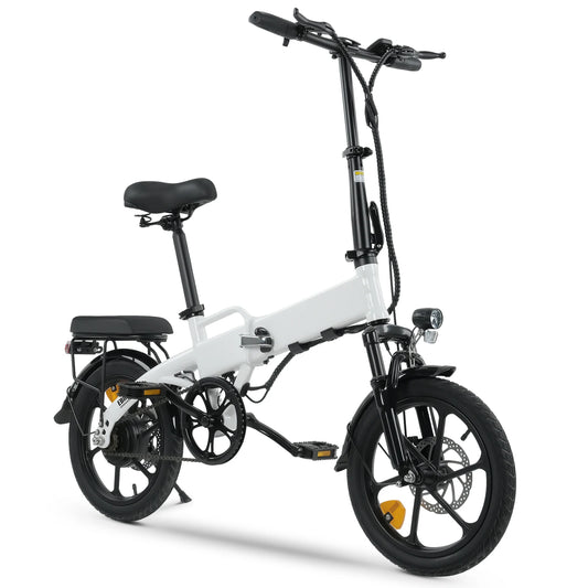 Faltbares E-Bike 16" – 250W Motor | 36V 17,5Ah Akku | City Pedelec bis 25 km/h | 60 km Reichweite