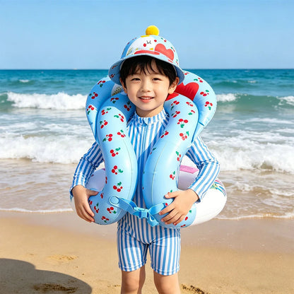 1 Stück aufblasbarer Schwimmring, Schwimmweste, Schwimmhilfe, Schwimmzubehör für Sommer-Wassersport ﻿ ﻿