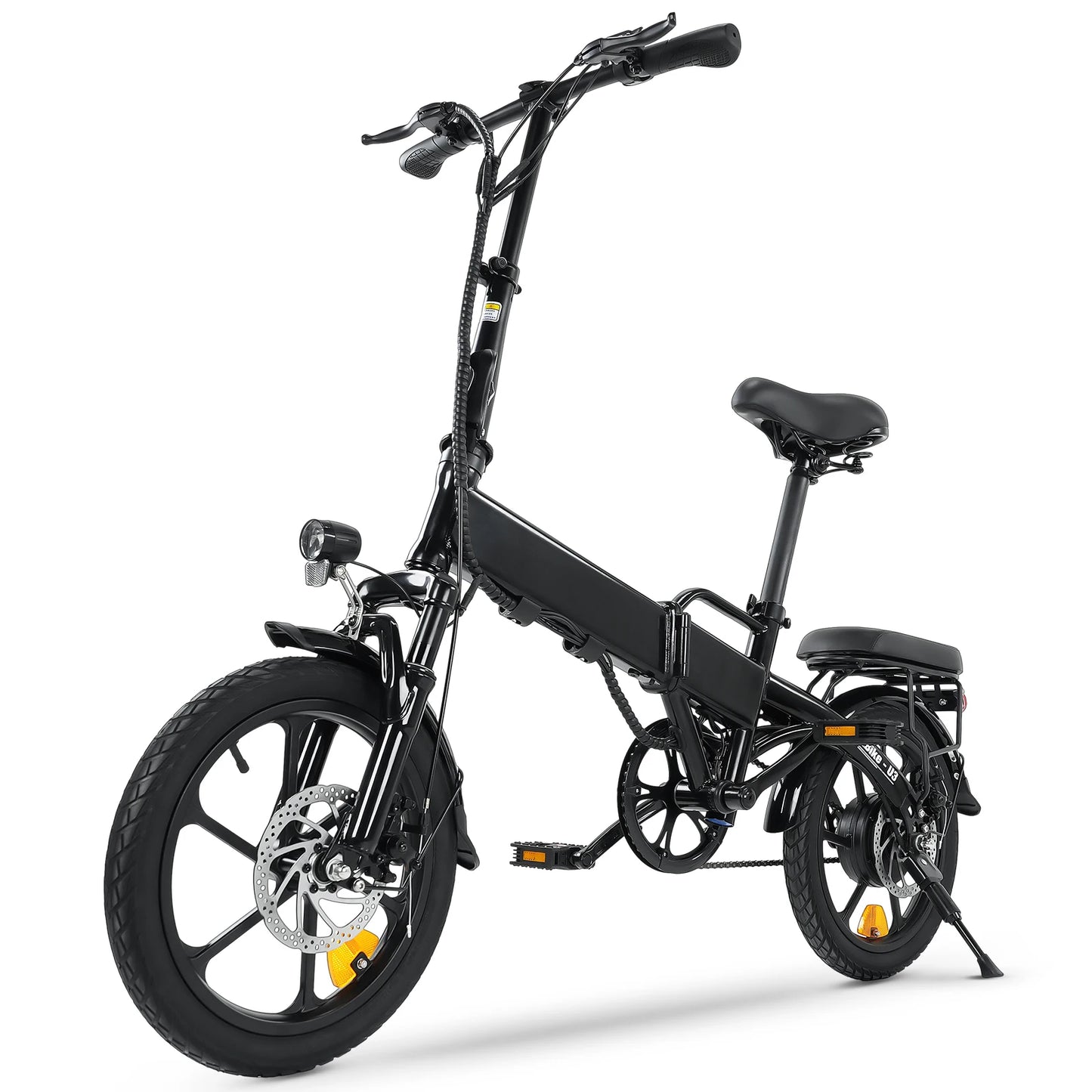 Faltbares E-Bike 16" – 250W Motor | 36V 17,5Ah Akku | City Pedelec bis 25 km/h | 60 km Reichweite