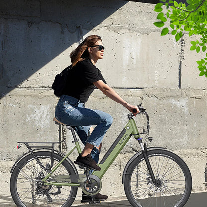 26 -Zoll City Allrounder E-Bike, 250W, 36V 14,5 Ah Akku – mit 36-monatiger Gewährleistung