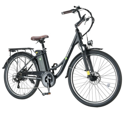 Der stilvolle Retro City-Cruiser 26-Zoll E-Bike für Erwachsene mit 36monatiger Gewährleistung