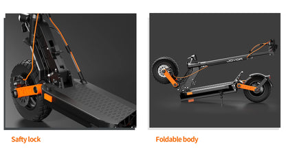 E-Scooter mit 500 W Motor 48 V / 13 Ah Lithium Akku & ABE – Sicher. Stark. Stylisch mit 36-monatiger Gewährleistung