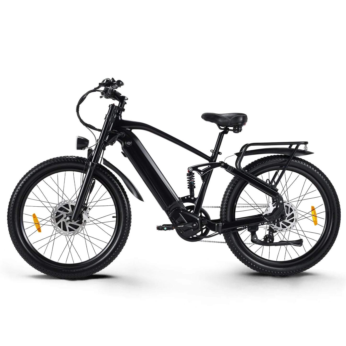 26-Zoll Power E-Mountainbike für Erwachsene 2000W Fat Tire E-Bike Dual Motor Hydraulic Brake - mit 36-monatiger Gewährleistung