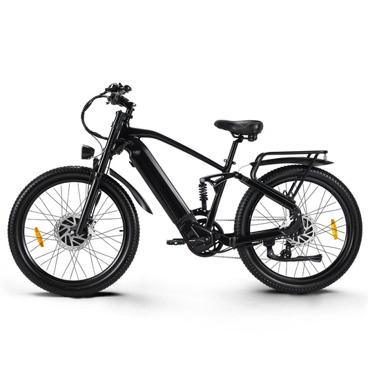 26-Zoll Power E-Mountainbike für Erwachsene 2000W Fat Tire E-Bike Dual Motor Hydraulic Brake - mit 36-monatiger Gewährleistung