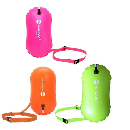 PVC aufblasbare Schwimmen Boje Sicherheit Boje Tow Float Wasserdichte Airbag Mit Taille Gürtel Für rafting Outdoor Schwimmen Sicherheit Suppli
