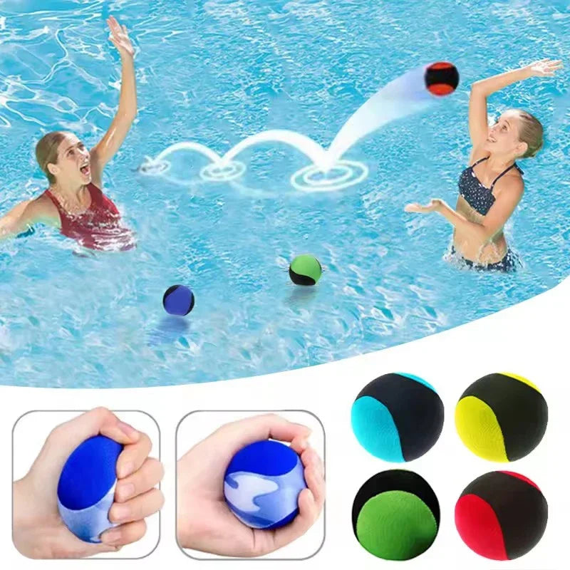 1 Stück Strandball Wassersport-Sprungball Elastischer Stressabbau-Ball Griffkraft-Trainingsball Schwimmzubehör