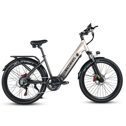 26-Zoll Elektro-Fahrrad 1000W Motor 48V/17Ah, E-Bike für Erwachsene - modernes Design, starke Leistung und hohe Reichweite