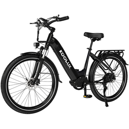 E-Bike 26 Zoll – 500W City Elektrofahrrad für Herren, 48V 15Ah Akku, Fat Tire, CE-zertifiziert, City Cruiser