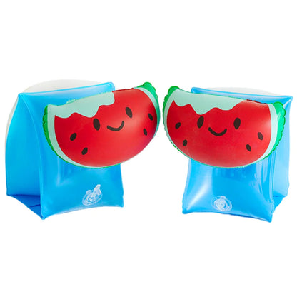 Schwimmflügel Kinder Erwachsene Aufblasbar Doppel Airbag Armringe Pool