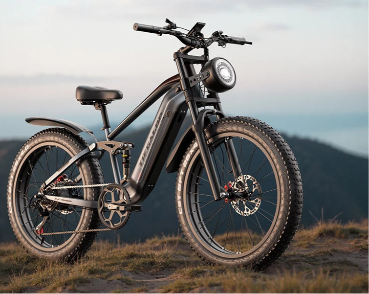 Sportliches 26-Zoll E-Mountainbike| 1000W Motor, 48V 22Ah Akku und hoher Reichweite – mit 36-monatiger Gewährleistung