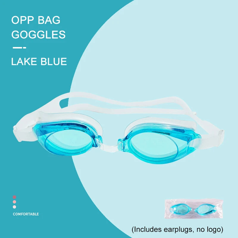 Verstellbare professionelle Schwimmbrille, UV-Schutz, Silikonbrille, Antibeschlag-Schwimmbrille, weich, wasserdicht, bequem