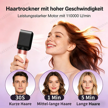 6in1 Haarstyler 1300W Ionen Air Styler Locken Föhn Bürste