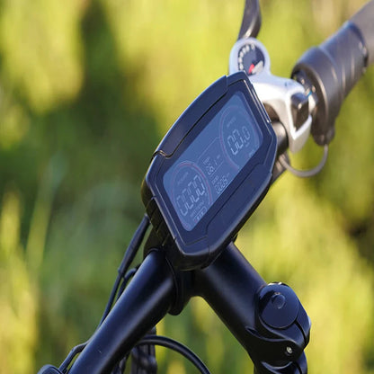 26-Zoll Elektro Fahrrad – 750W Motor, 18Ah Akku, Fettreifen, Gepäckträger 45 km/h E-Bike mit 36-monatiger Gewährleistung