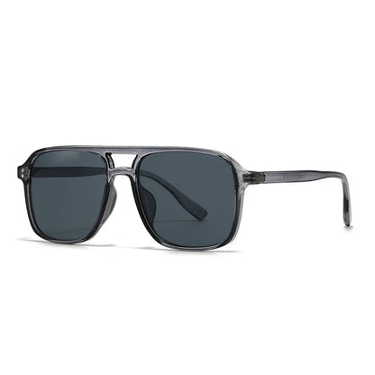 Retro Sonnenbrille für Damen & Herren | Doppel-Brücke Design, UV400 Schutz, Vintage Gradient Shades