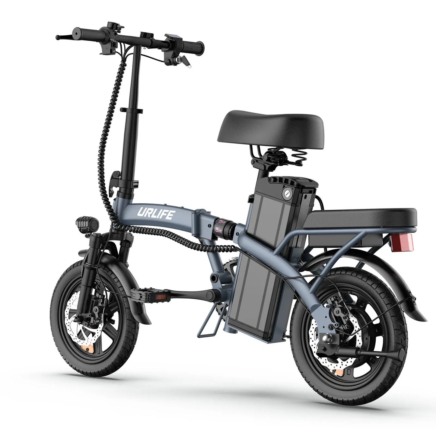 Kompaktes 14" Falt-E-Bike mit 250W & 48V Power für Stadt & Alltag