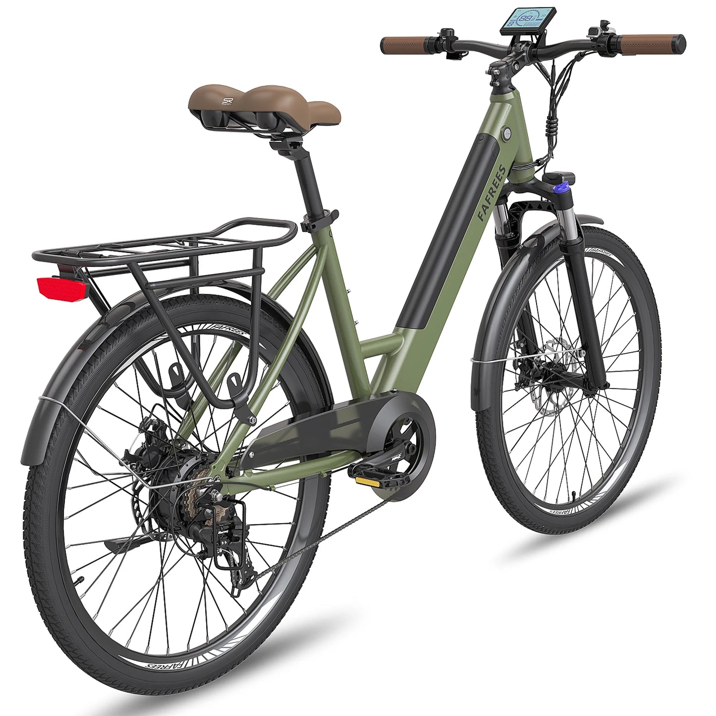 26 -Zoll City Allrounder E-Bike, 250W, 36V 14,5 Ah Akku – mit 36-monatiger Gewährleistung