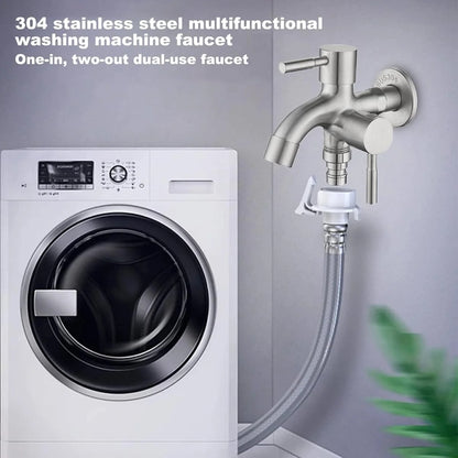 Wasserhahn Edelstahl 304 G1/2 – Mischbatterie für Küche Bad Waschbecken Spüle Einhebel Armatur