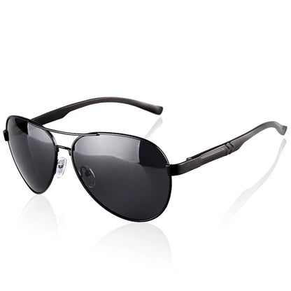 Piloten Sonnenbrille Herren Polarisiert TAC Gläser UV Schutz Outdoor Fahren Angeln