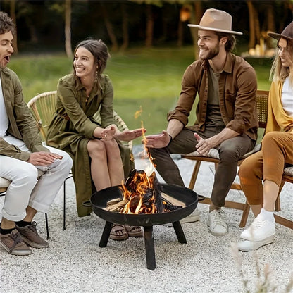 Feuerschale aus Gusseisen – Der stimmungsvolle Mittelpunkt für Garten & Terrasse