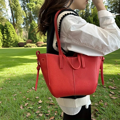 Damen Handtasche PU-Leder Shopper Tragetasche Schultertasche Große Hobo Bag Freizeit Business