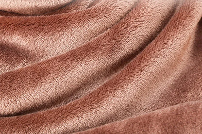 Flauschige Korallensamt-Decke – Luxus Flanell & Plüsch Kuscheldecke | Warm, weich & atmungsaktiv für Sofa, Bett & Reisen