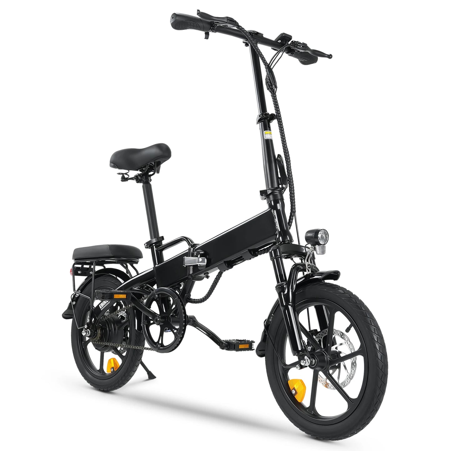 Faltbares E-Bike 16" – 250W Motor | 36V 17,5Ah Akku | City Pedelec bis 25 km/h | 60 km Reichweite