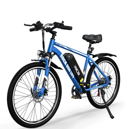 26-Zoll Elektrofahrrad für Erwachsene 7-Gang E- Mountainbike mit 250W Motor