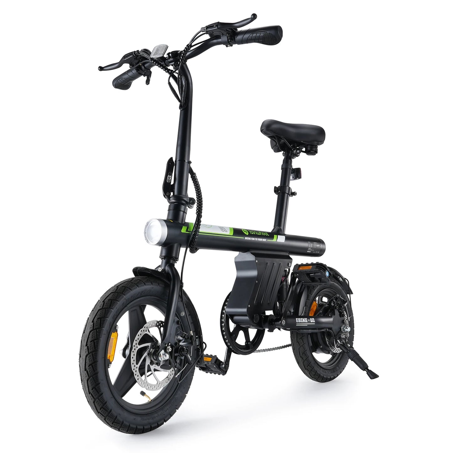 Klapprad 14-Zoll Elektrofahrrad | 250W Motor | 36V 17,5Ah Akku | Faltbares City E-Bike bis 25 km/h | Pendler-Fahrrad