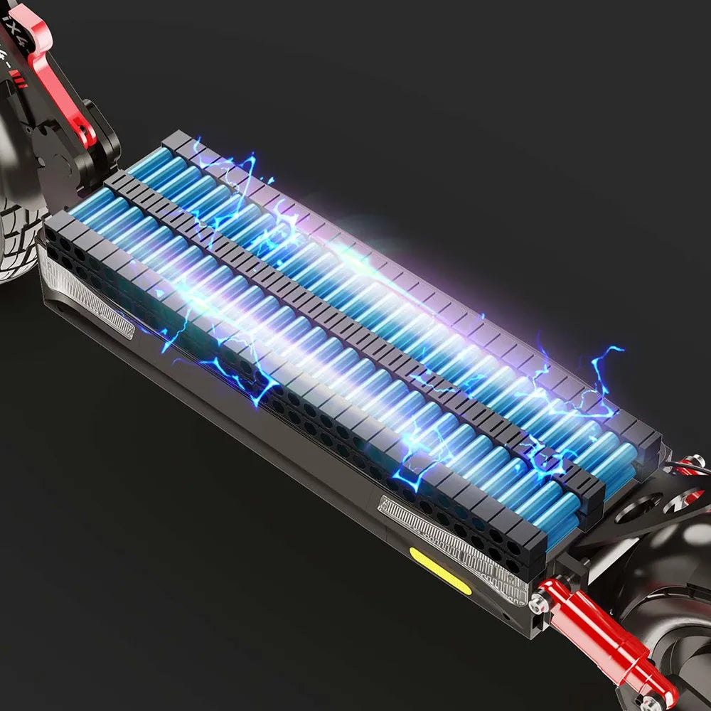 iScooter Luxus Elektroroller e- Scooter, 45 km/h, 40km Reichweite und 36-monatiger Gewährleistung