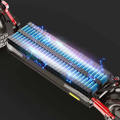 iScooter Luxus Elektroroller e- Scooter, 45 km/h, 40km Reichweite und 36-monatiger Gewährleistung