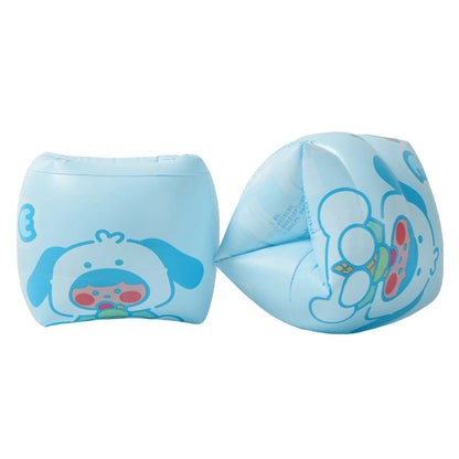 2 Stück Arm Float Erwachsene Kinder schwimmen aufblasbare Arm ringe aufblasbare Schwimmbad Boje Armbänder Doppel airbag Schwimm zubehör