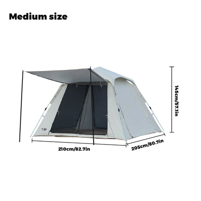 Pop Up Zelt 1-3 Personen Campingzelt Automatik Wurfzelt 60 Sek Schnellaufbau