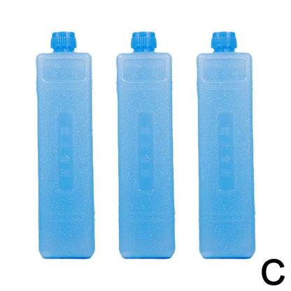 Wiederverwendbare Gel-Gefrierschrank-Packung, Kühlschrank, Eisblöcke, Eiskristall-Box, kalte Gefrierschrank-Packung, Picknick, frische Lebensmittel, Kühler, Wassereinspritzbox