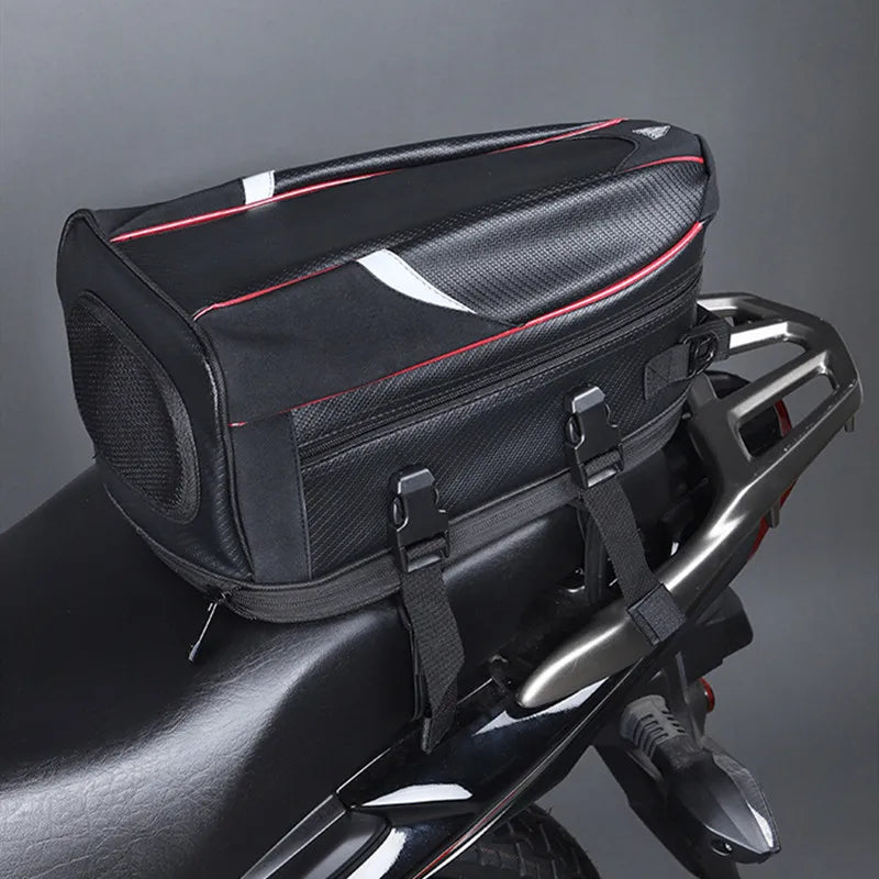 Motorrad Hecktasche Wasserdicht 800D Oxford Gepäcktasche Reise Tasche 37x23cm