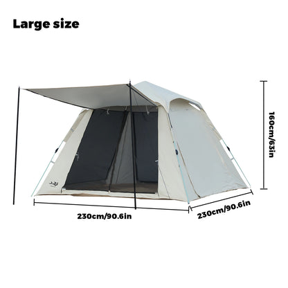 Pop Up Zelt 1-3 Personen Campingzelt Automatik Wurfzelt 60 Sek Schnellaufbau