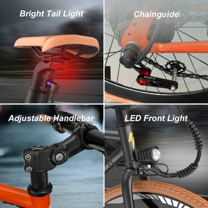E-Bike 28-Zoll Elektrofahrrad für Erwachsene – Sportlich im Rennrad-Design mit 36-monatiger Gewährleistung