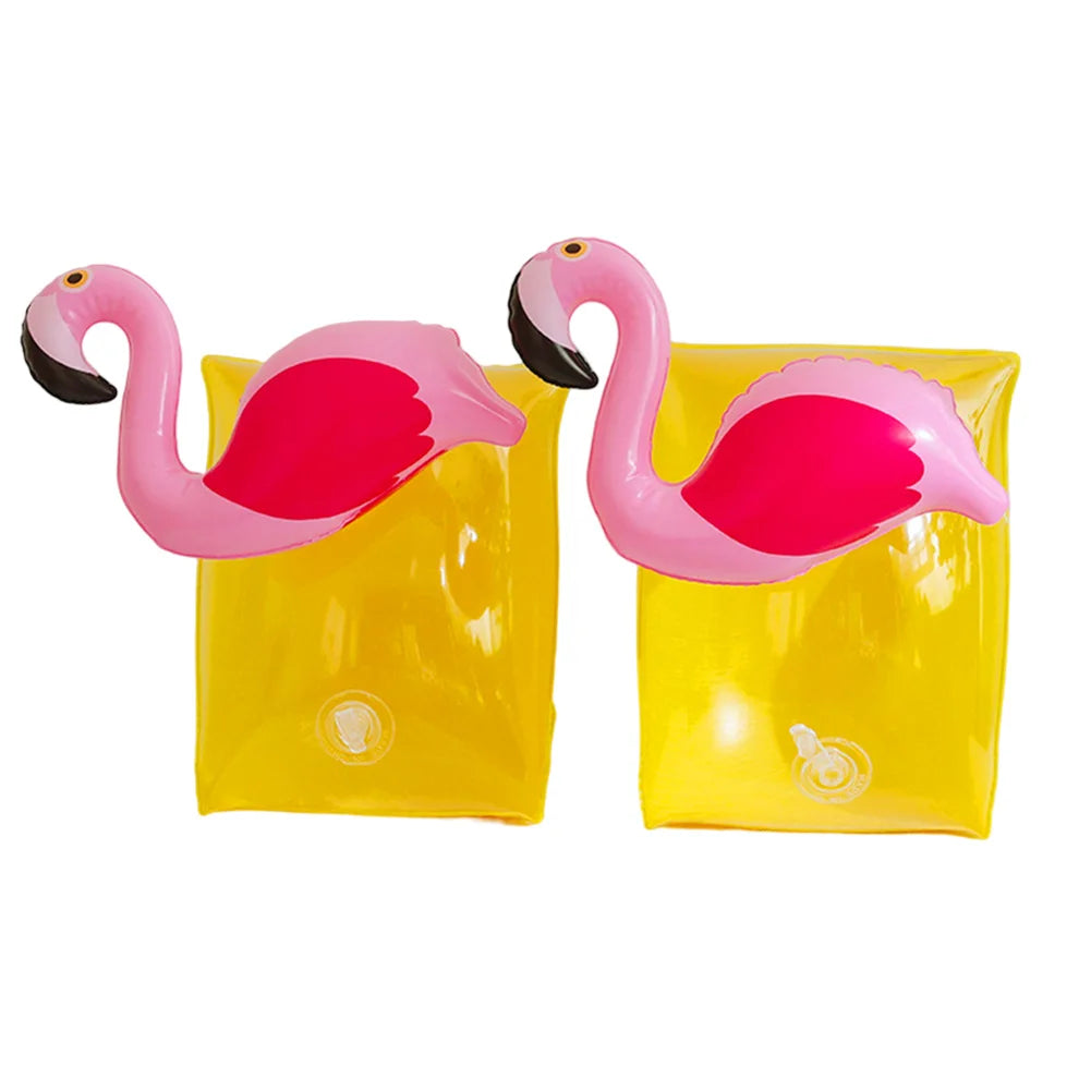 Schwimmflügel Kinder Erwachsene Aufblasbar Doppel Airbag Armringe Pool
