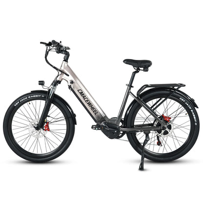 26-Zoll Elektro-Fahrrad 1000W Motor 48V/17Ah, E-Bike für Erwachsene - modernes Design, starke Leistung und hohe Reichweite