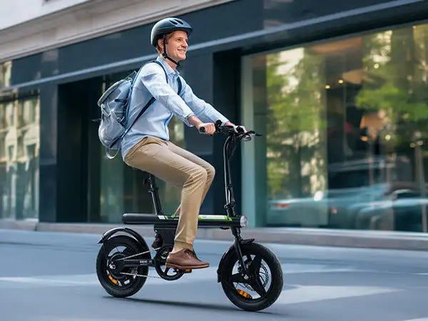 Klapprad 14-Zoll Elektrofahrrad | 250W Motor | 36V 17,5Ah Akku | Faltbares City E-Bike bis 25 km/h | Pendler-Fahrrad