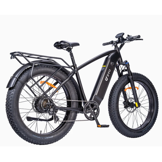 26-Zoll Elektro Fahrrad – 750W Motor, 18Ah Akku, Fettreifen, Gepäckträger 45 km/h E-Bike mit 36-monatiger Gewährleistung