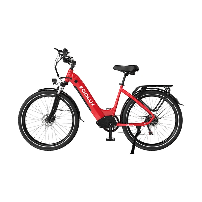 E-Bike 26 Zoll – 500W City Elektrofahrrad für Herren, 48V 15Ah Akku, Fat Tire, CE-zertifiziert, City Cruiser