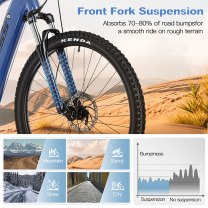 29-Zoll&nbsp;E-MTB Varstrom Hexagon Boost 3.0 – 250W Mittelmotor, 95 Nm, 25 km/h, 3 Fahrmodi, Aluminium E-Mountainbike mit 36-monatiger Gewährleistung