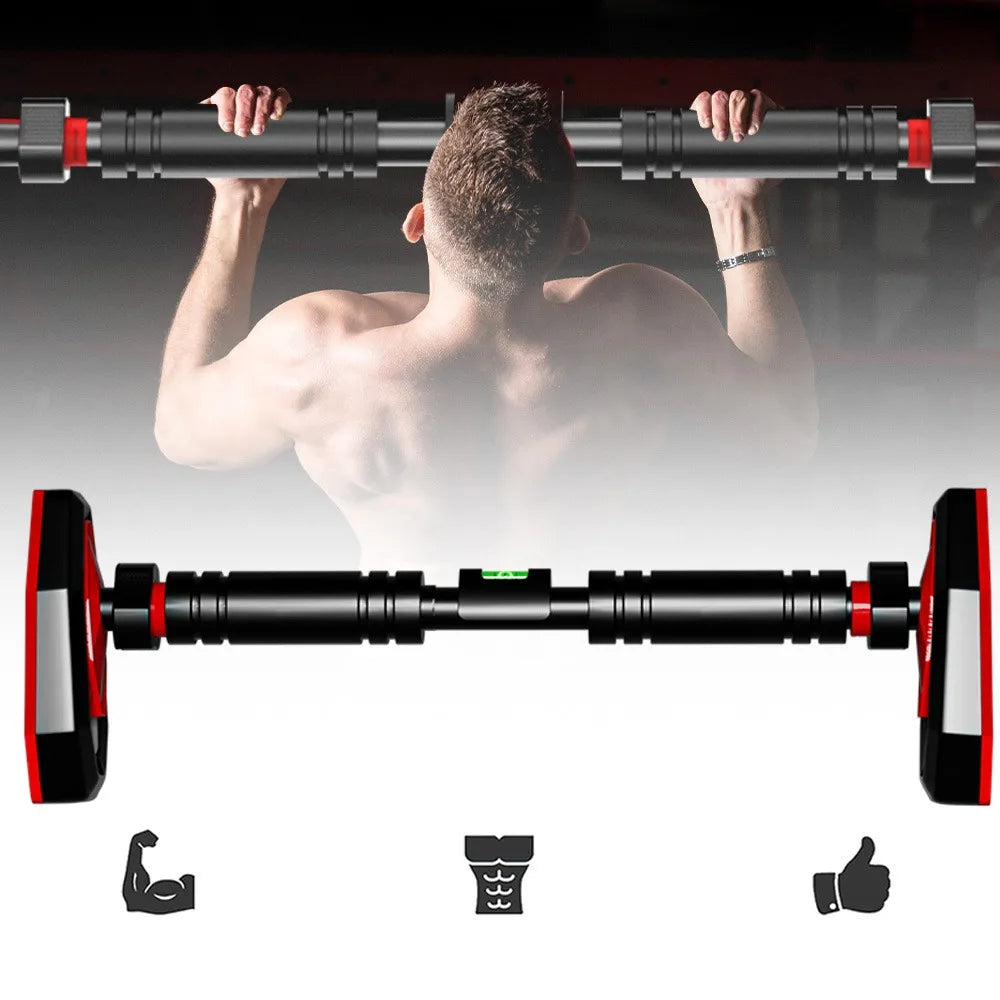 Klimmzugstange für Türrahmen, verstellbare, schraubenlose Montage, für ultimativen Türrahmenschutz, Klimmzugstange für das Home-Gym