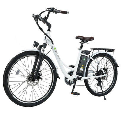 Der stilvolle Retro City-Cruiser 26-Zoll E-Bike für Erwachsene mit 36monatiger Gewährleistung