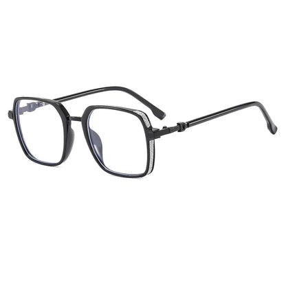 Duarte Lesebrille Unisex Großrahmen Quadrat Anti-Blaulicht Modern