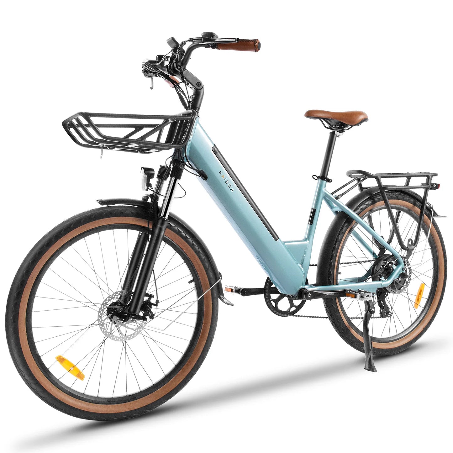 26-Zoll Trekking E-Bike / Citybike | 36 V 16 Ah Lithium Akku - Robustes Modell für zwei Personen – mit 36-monatiger Gewährleistung